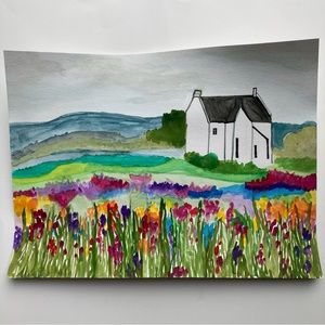 Watercolor Landscape Painting